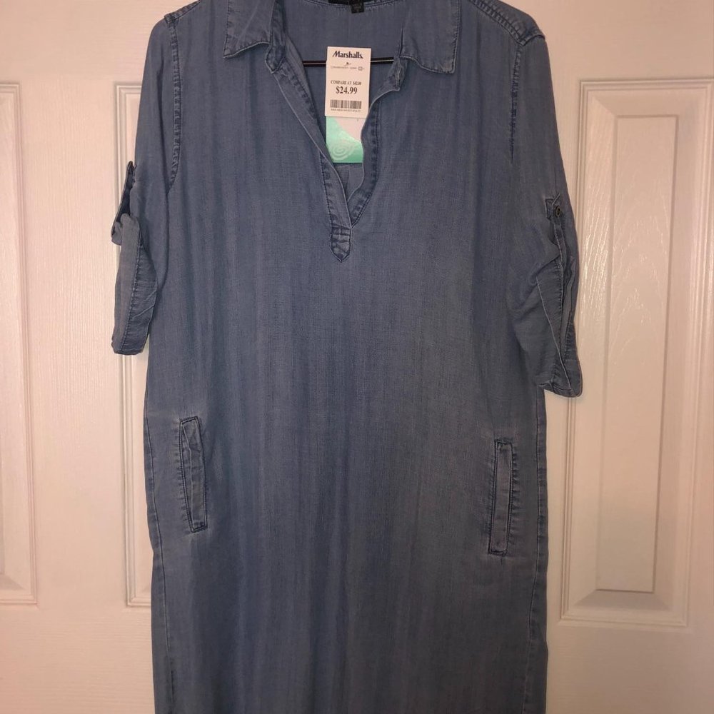 Denim dress